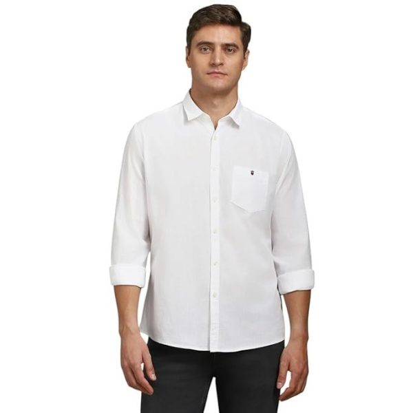 Louis Philippe Men's Slim Shirt