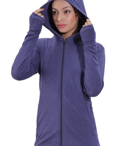 BLUE TYGA Womens Anti AC Thermal Jacket 2.0 – Ultrasoft Lightweight Warm Jacket for Office & Outdoor Cold Environments | Skin Friendly Fabric with Heat Trap Technology