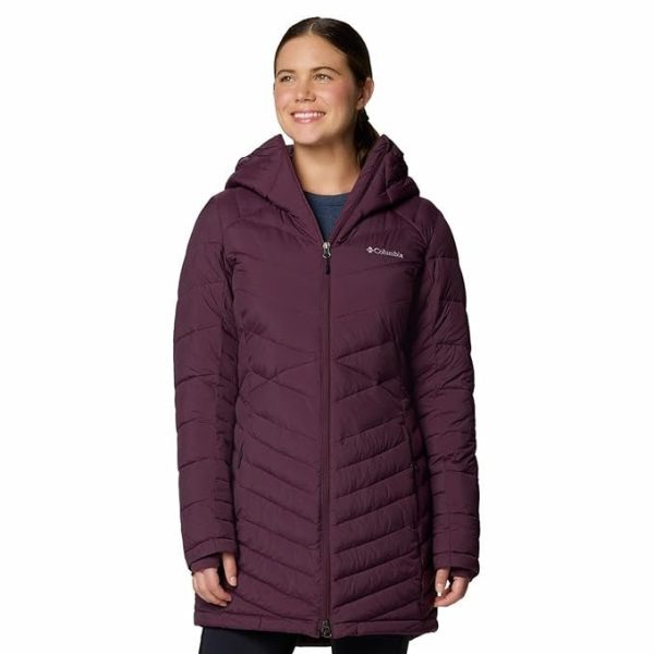 Columbia Women Polyester Standard Length Omni-Heat Inifnity Joy Peak II Mid Hiking and Trekking Jacket